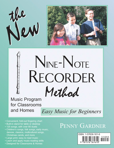 Nine-Note Recorder Method beginner book